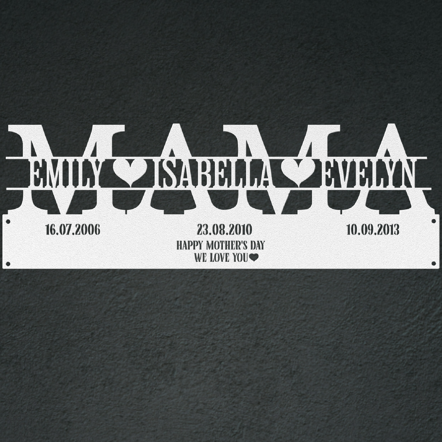 Mother’s Day Custom Metal Sign