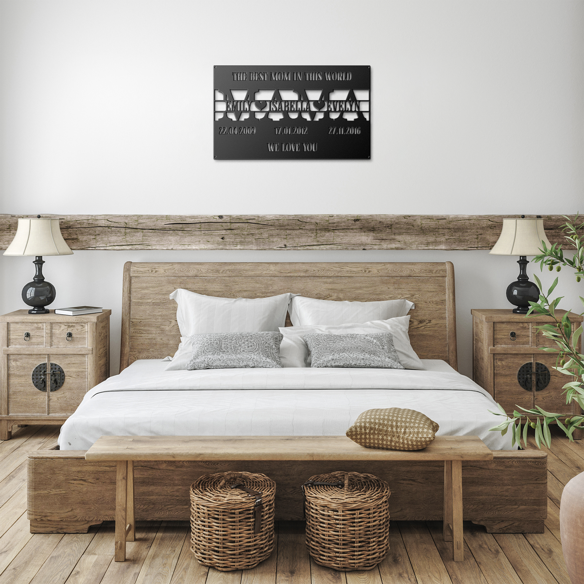 Mom_custom_monogram_sign_Black_Farmhouse_Bedroom_Mockup.png