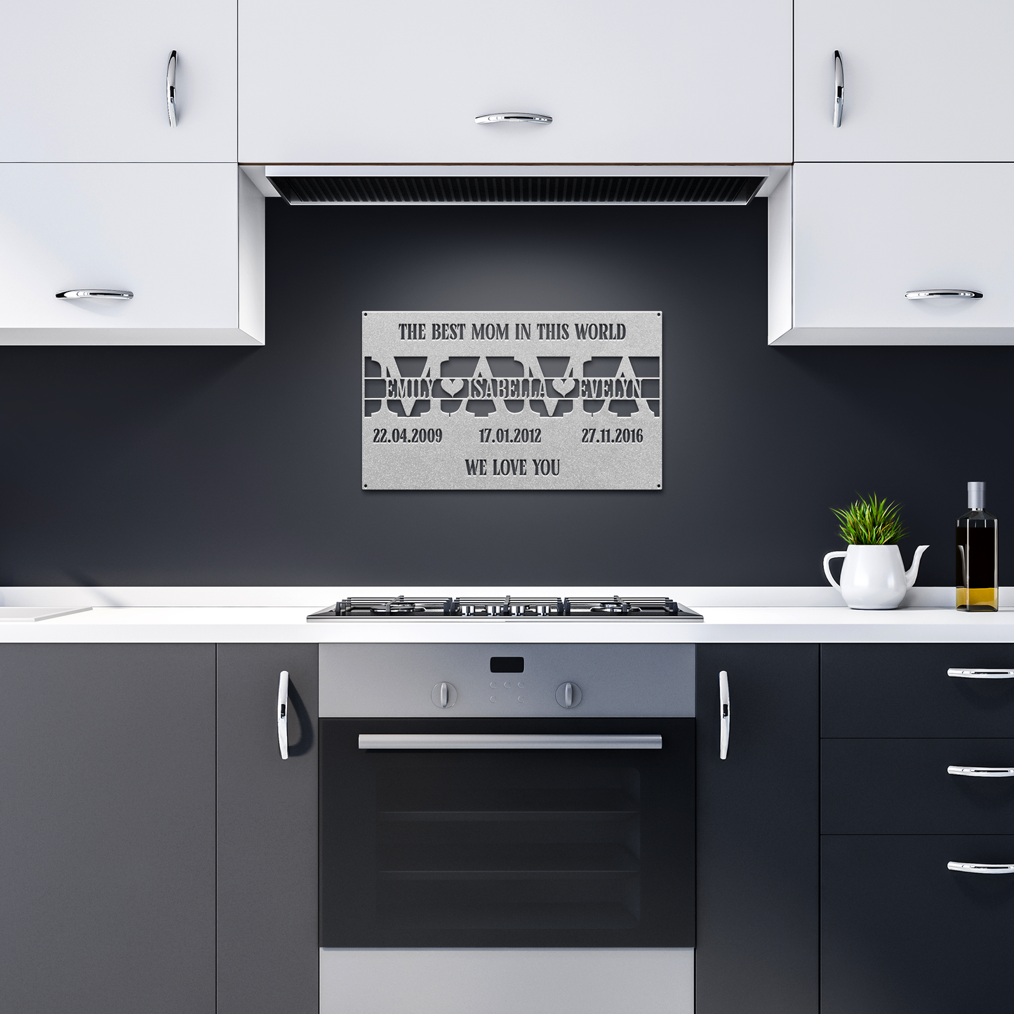 Mom_custom_monogram_sign_Silver_Dark_Kitchen_Mockup.png
