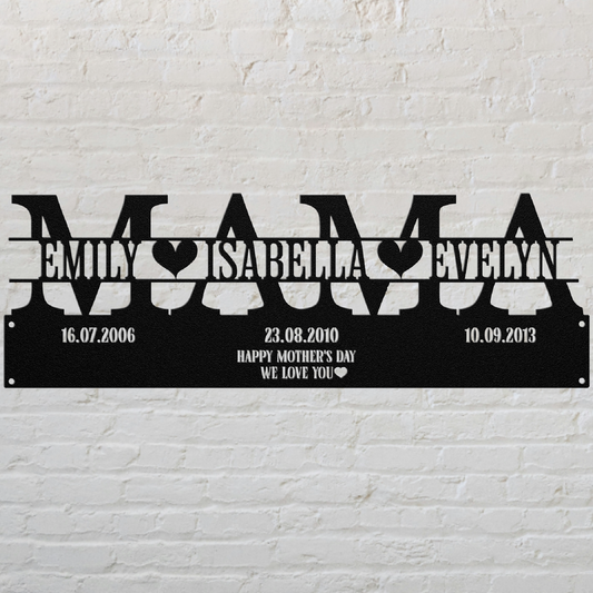 Mother’s Day Custom Metal Sign
