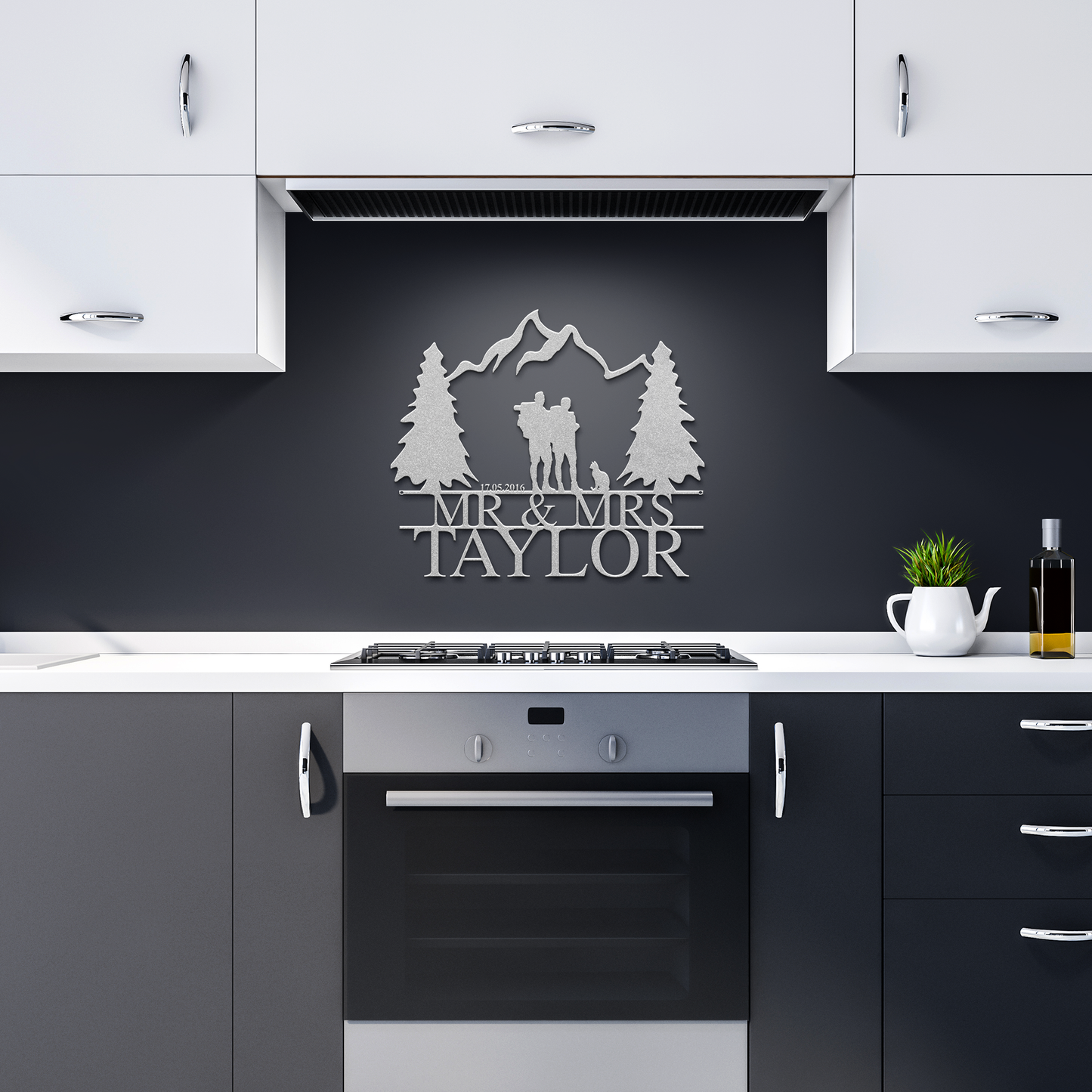 New_hiking_last_name_custom_art_Silver_Dark_Kitchen_Mockup.png