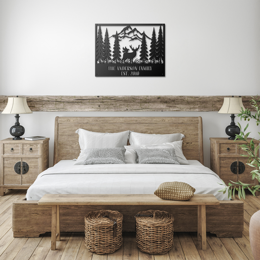 new_hunting_metal_sign_Black_Farmhouse_Bedroom_Mockup.png