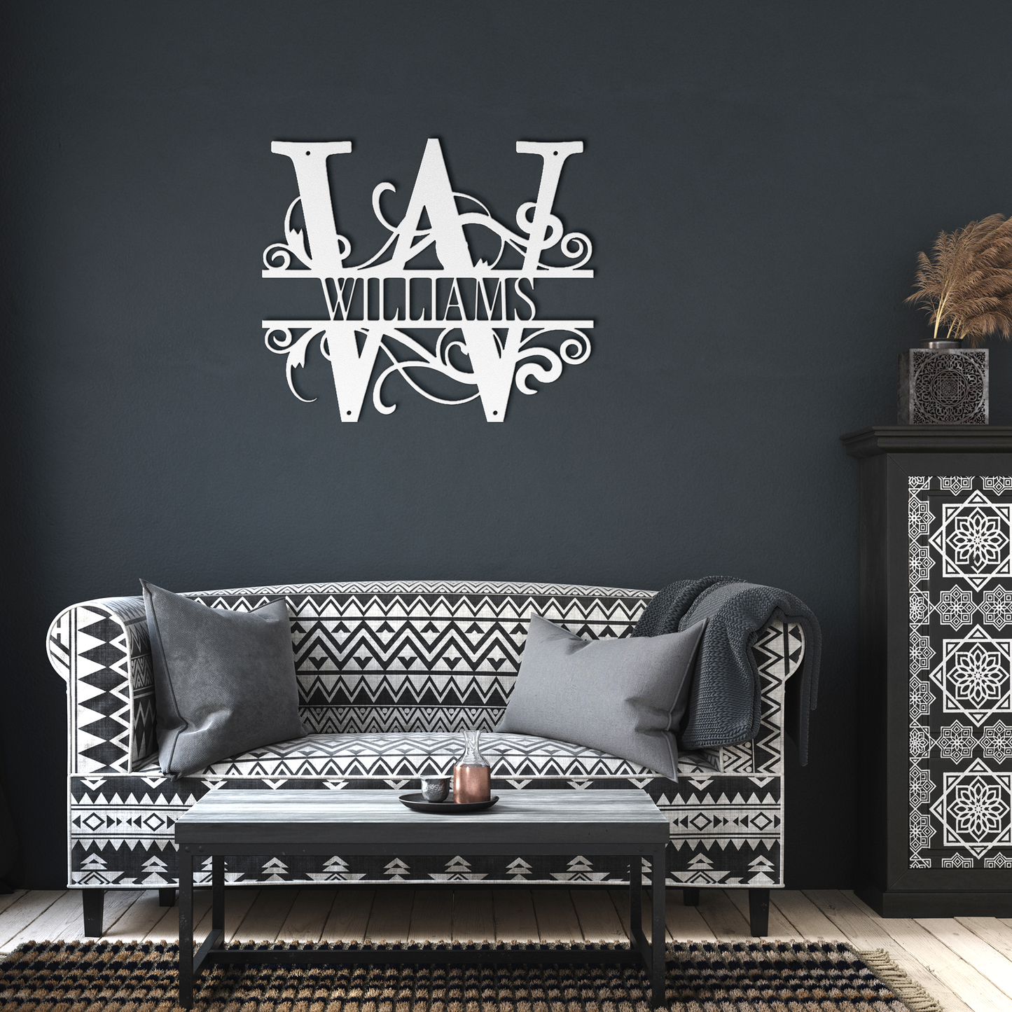 new_monogram_metal_sign_White_Dark_Living_Room_Mockup.png